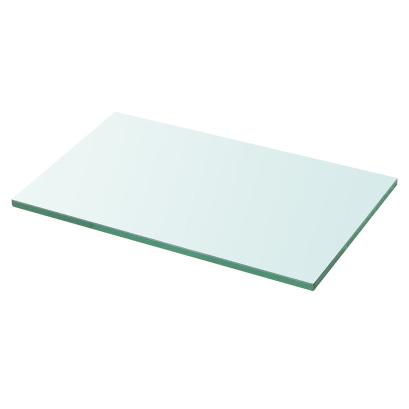 Schappen 2 st 30x12 cm glas transparant MeubelReus