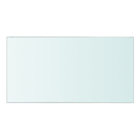 Schappen 2 st 30x12 cm glas transparant MeubelReus