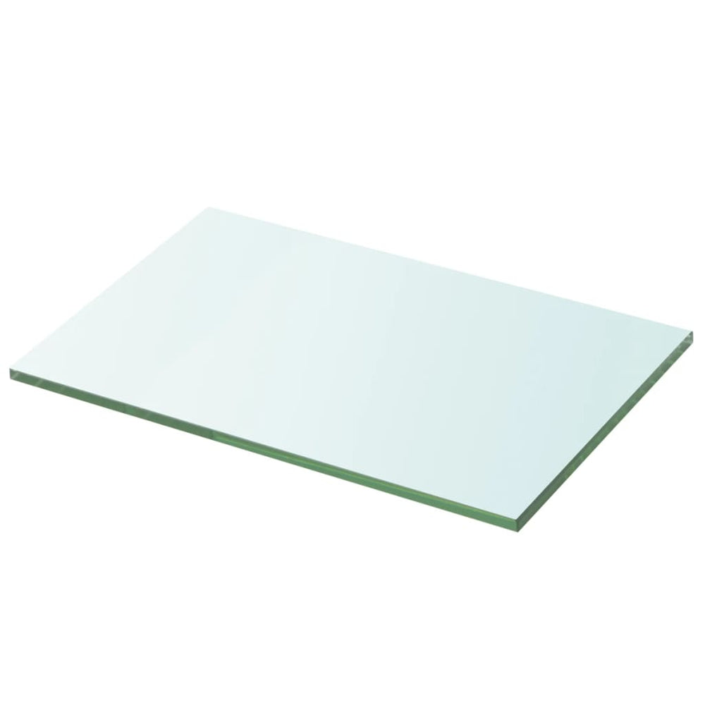 Schappen 2 st 30x15 cm glas transparant MeubelReus