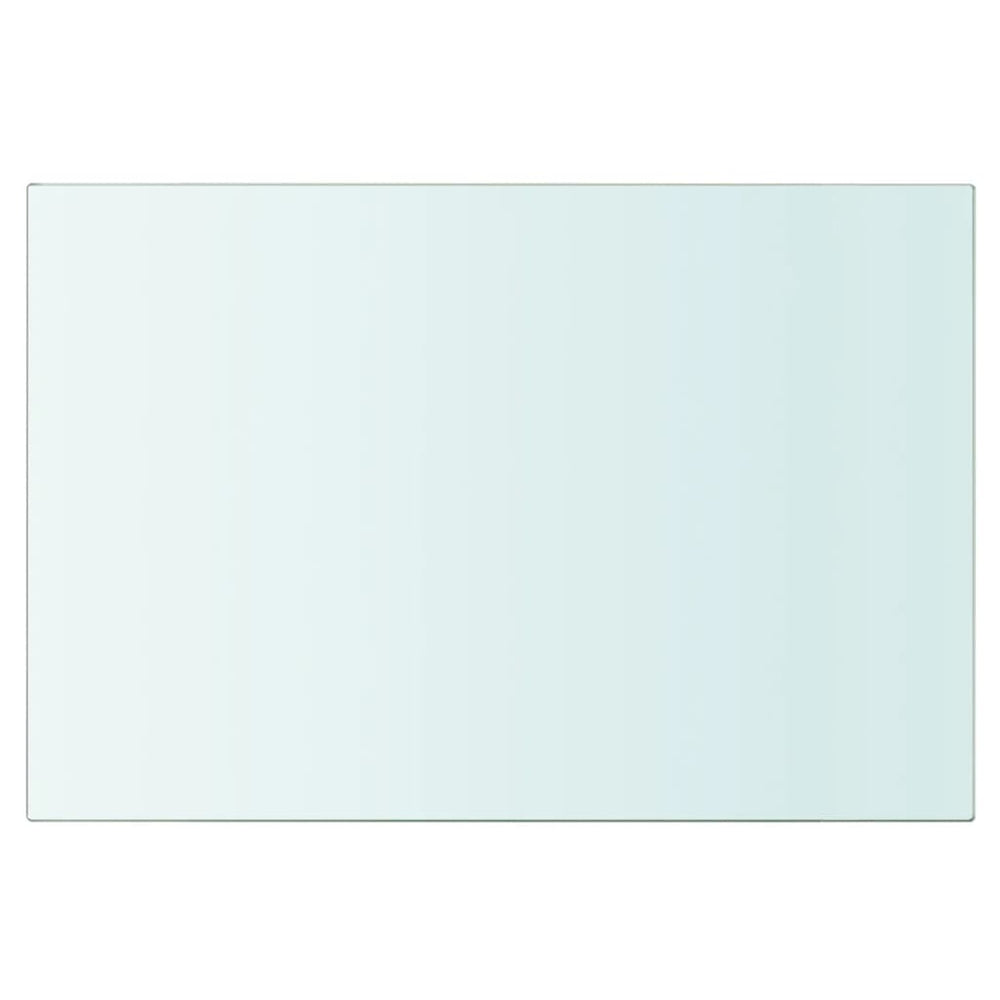 Schappen 2 st 30x15 cm glas transparant MeubelReus