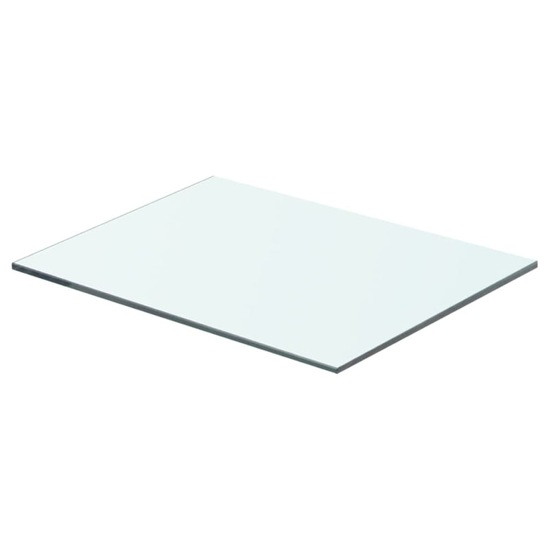 Schappen 2 st 40x25 cm glas transparant MeubelReus