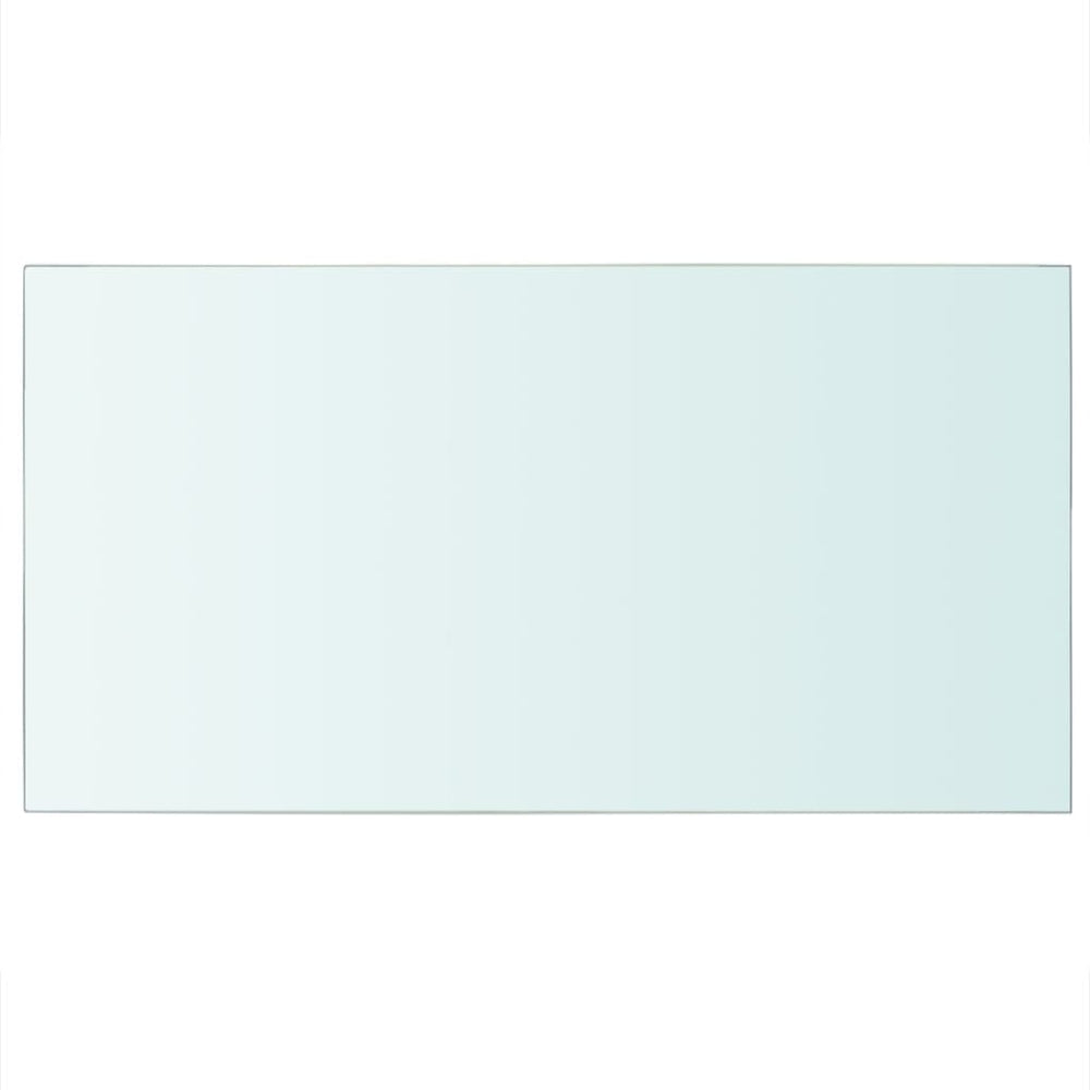 Schappen 2 st 40x25 cm glas transparant MeubelReus