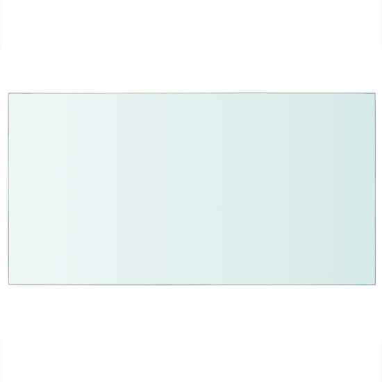 Schappen 2 st 40x25 cm glas transparant MeubelReus