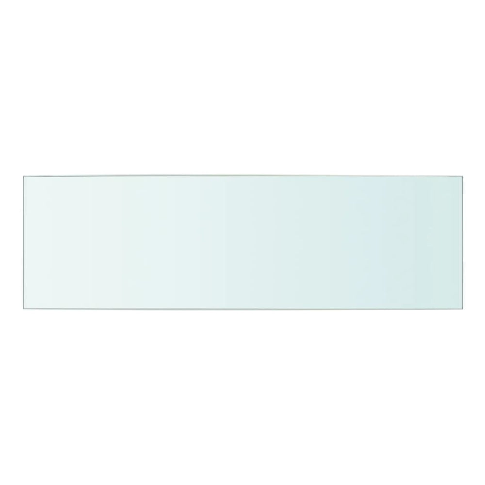Schappen 2 st 50x15 cm glas transparant MeubelReus