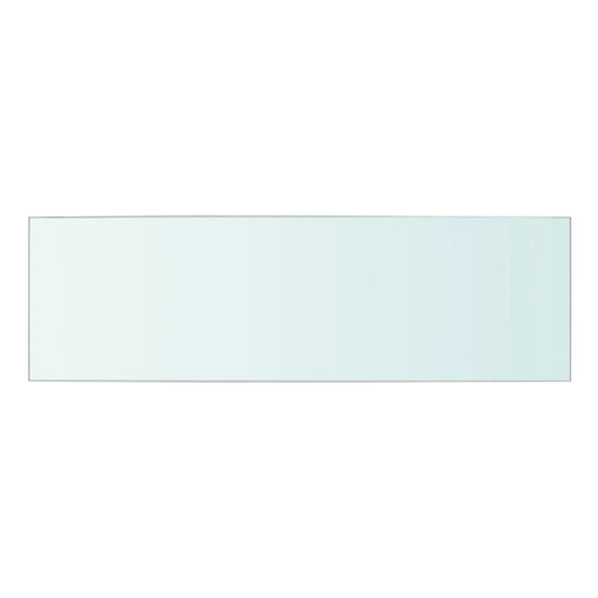Schappen 2 st 50x15 cm glas transparant MeubelReus
