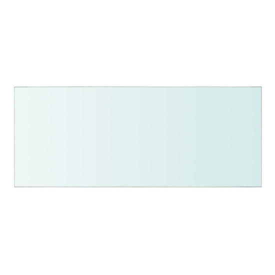Schappen 2 st 50x20 cm glas transparant MeubelReus