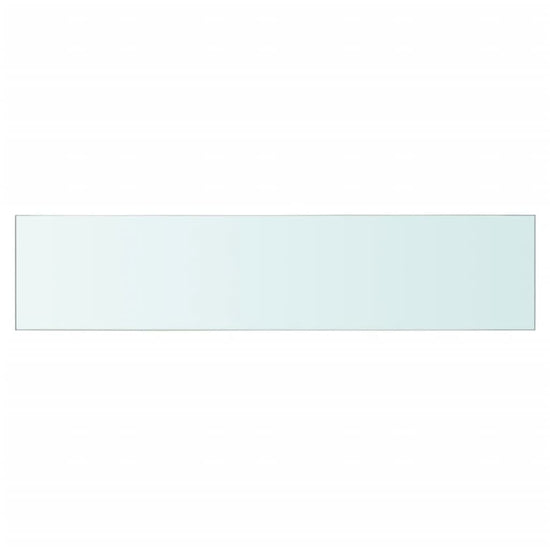Schappen 2 st 60x12 cm glas transparant MeubelReus