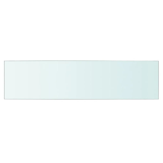 Schappen 2 st 60x15 cm glas transparant MeubelReus