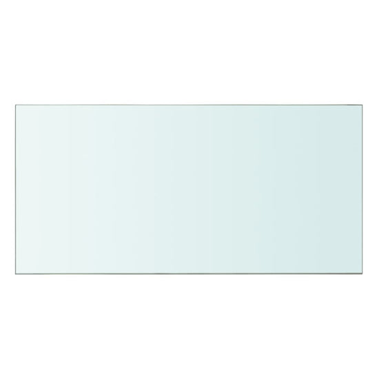 Schappen 2 st 60x45 cm glas transparant MeubelReus