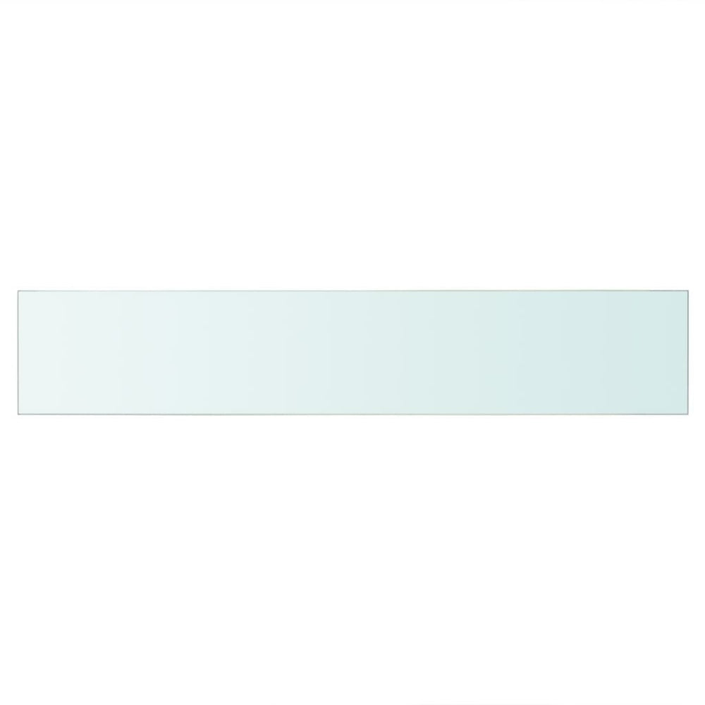 Schappen 2 st 70x12 cm glas transparant MeubelReus