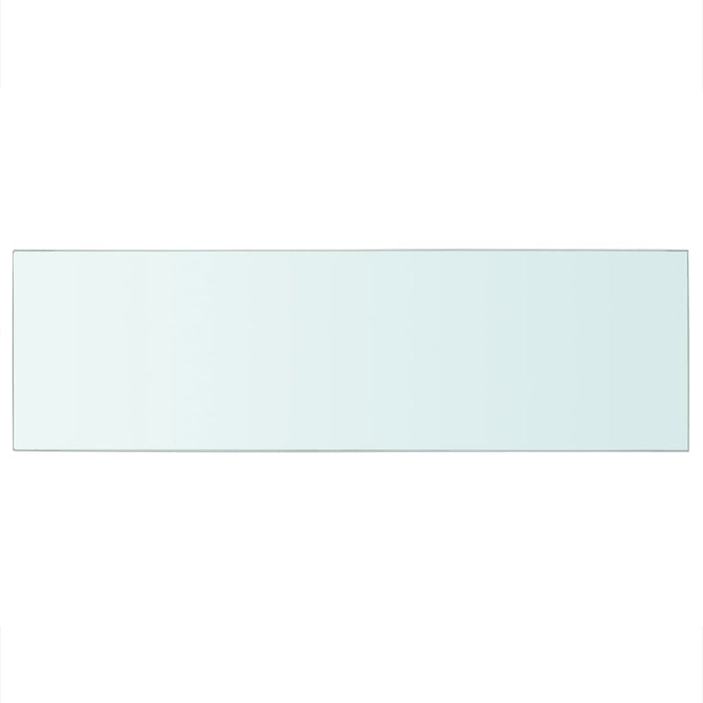 Schappen 2 st 80x25 cm glas transparant MeubelReus