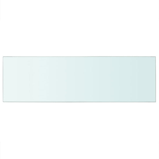 Schappen 2 st 80x25 cm glas transparant MeubelReus