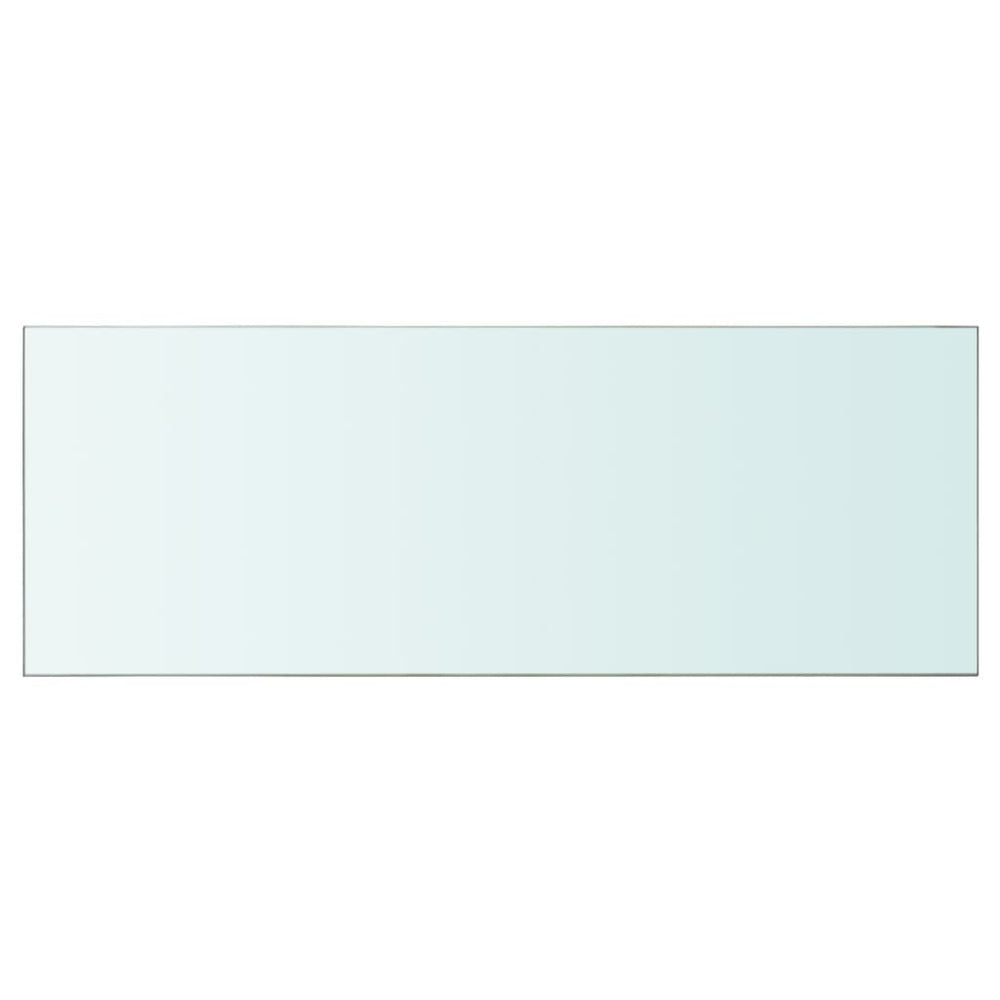 Schappen 2 st 80x30 cm glas transparant MeubelReus