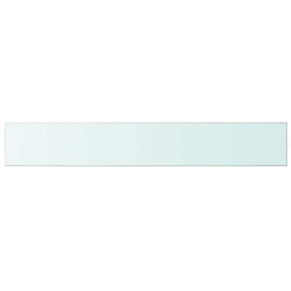 Schappen 2 st 100x15 cm glas transparant MeubelReus
