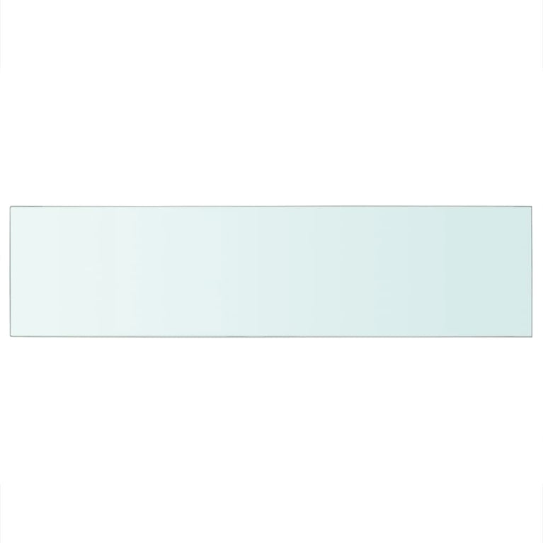 Schappen 2 st 100x25 cm glas transparant MeubelReus