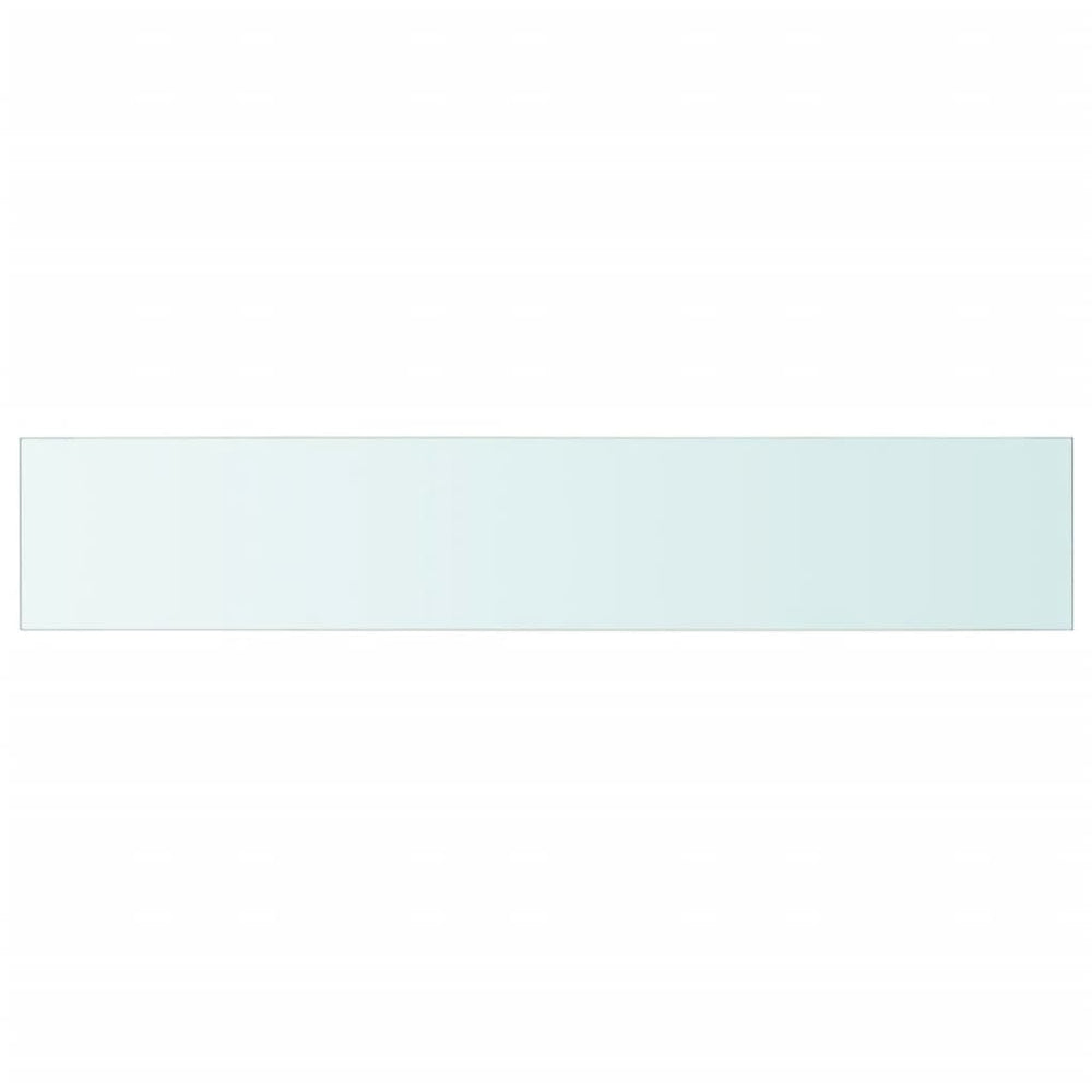 Schappen 2 st 110x20 cm glas transparant MeubelReus