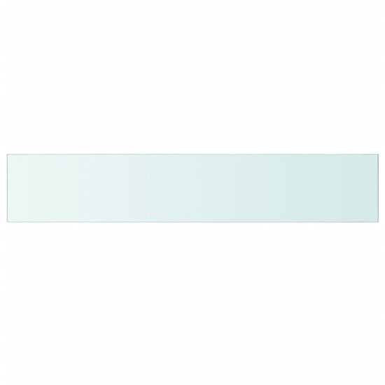 Schappen 2 st 110x20 cm glas transparant MeubelReus