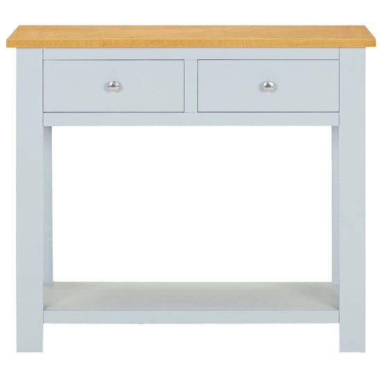 Wandtafel 83x30x73 cm massief eikenhout MeubelReus