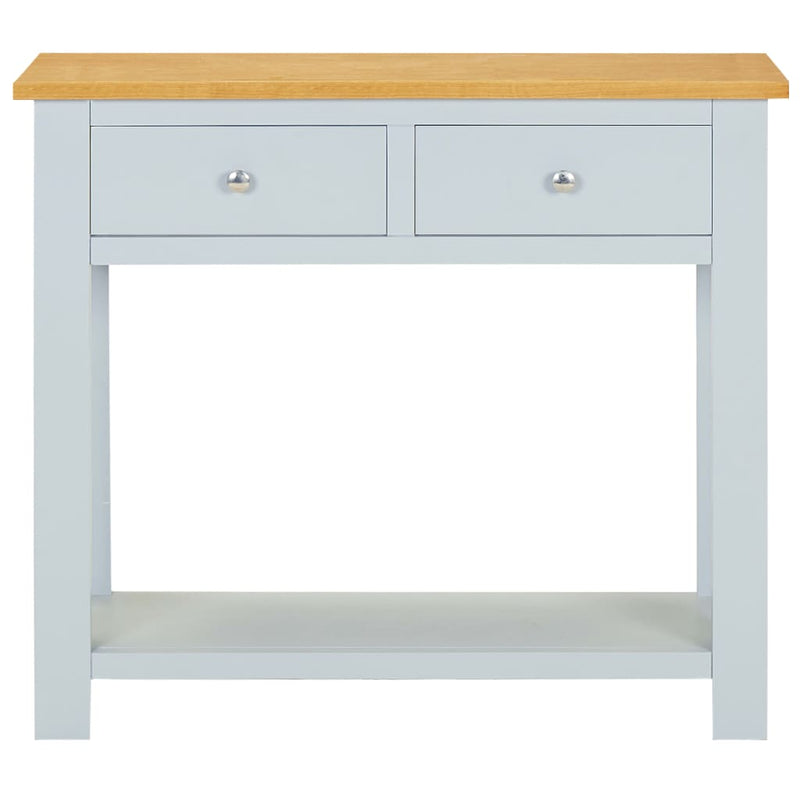 Wandtafel 83x30x73 cm massief eikenhout MeubelReus