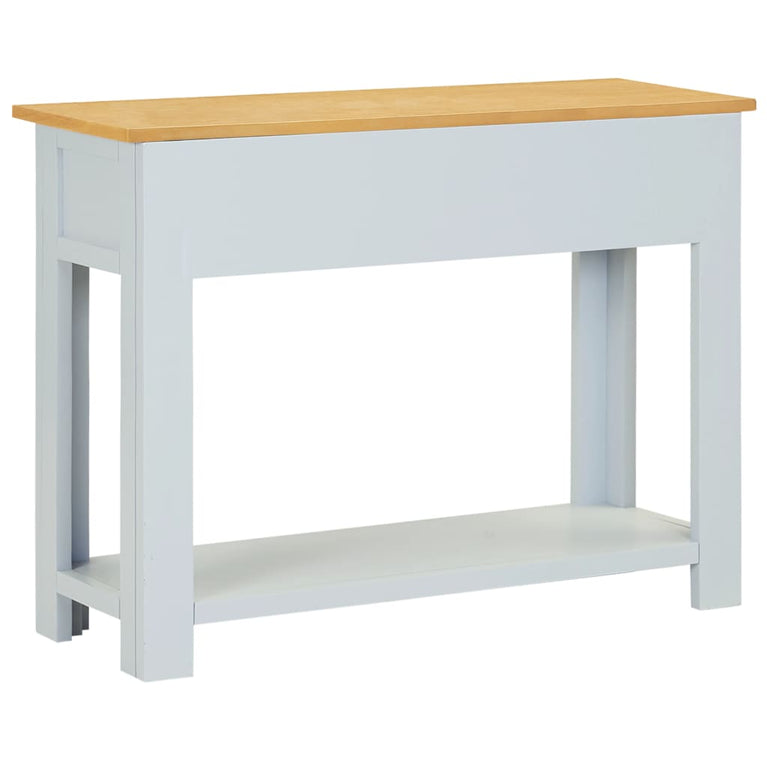 Wandtafel 83x30x73 cm massief eikenhout MeubelReus