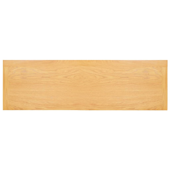 Wandtafel 83x30x73 cm massief eikenhout MeubelReus