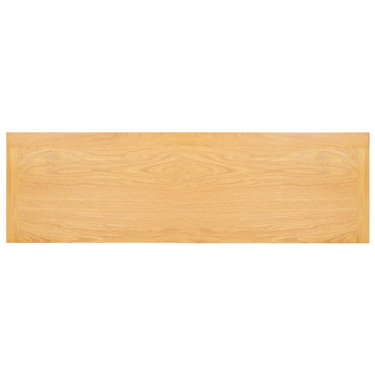 Wandtafel 83x30x73 cm massief eikenhout MeubelReus