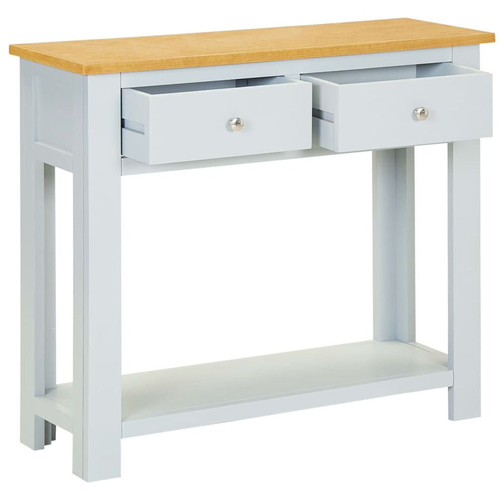 Wandtafel 83x30x73 cm massief eikenhout MeubelReus