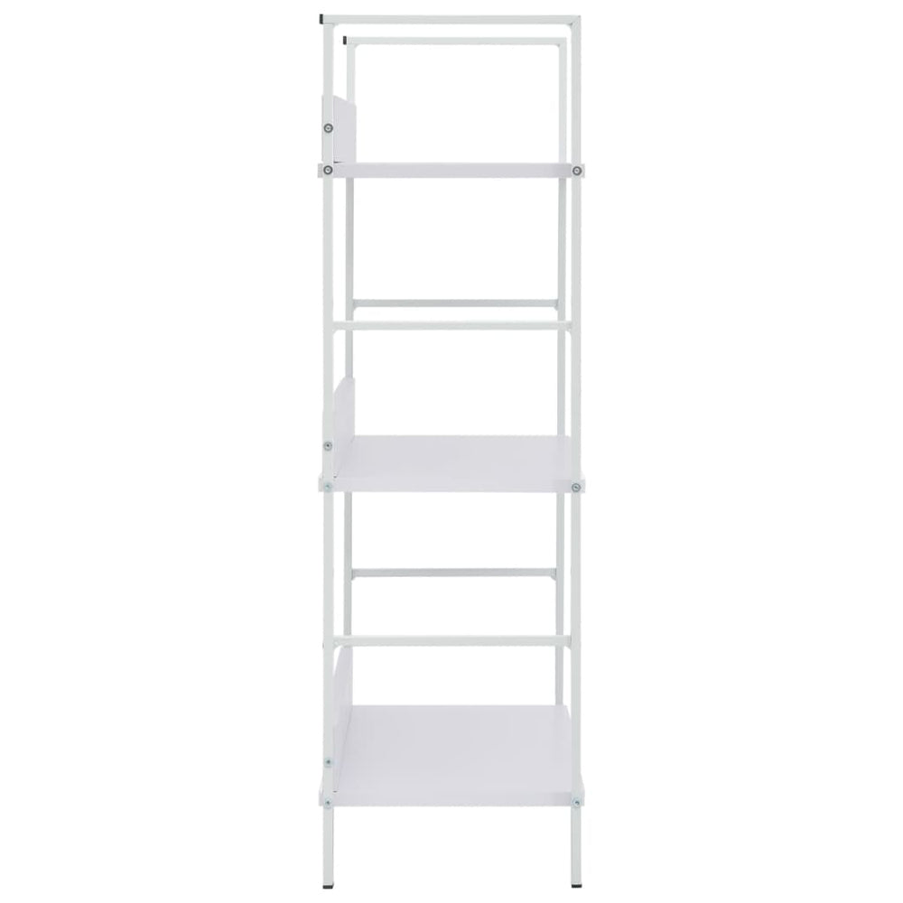 Boekenkast met 3 schappen 60x27,6x90,5 cm bewerkt hout wit MeubelReus