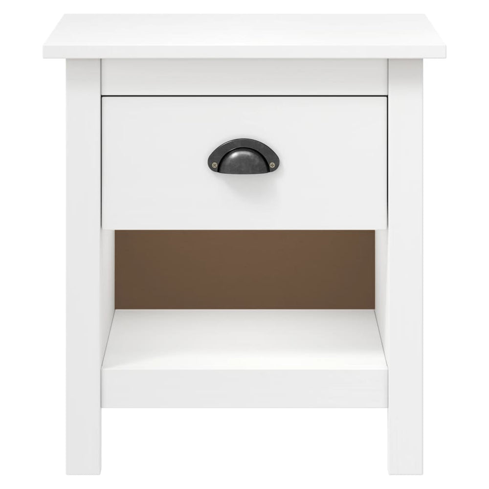 Nachtkastjes 2 st Hill Range 46x35x49,5 cm massief grenenhout MeubelReus