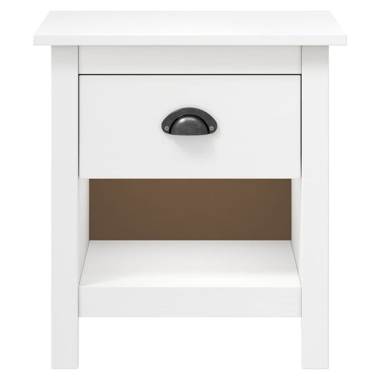 Nachtkastjes 2 st Hill Range 46x35x49,5 cm massief grenenhout MeubelReus