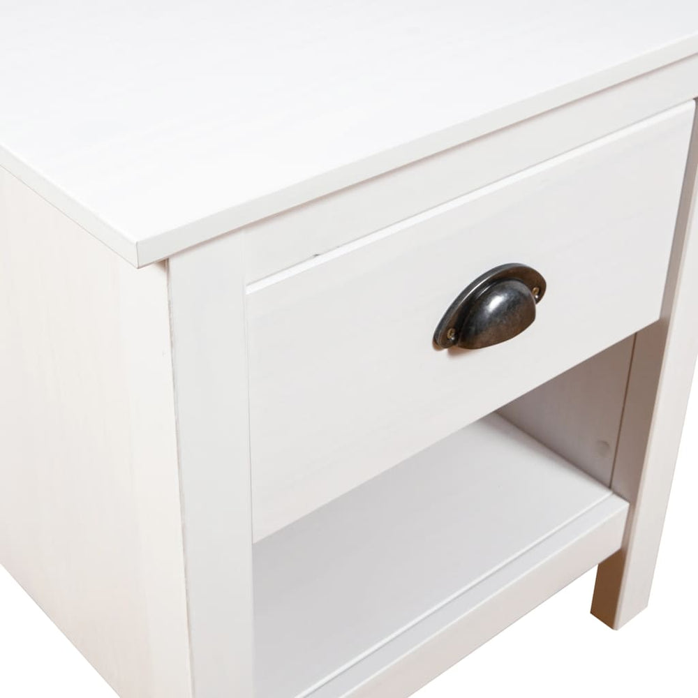 Nachtkastjes 2 st Hill Range 46x35x49,5 cm massief grenenhout MeubelReus