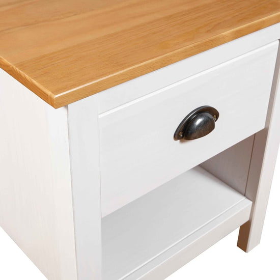 Nachtkastjes 2 st Hill Range 46x35x49,5 cm massief grenenhout MeubelReus