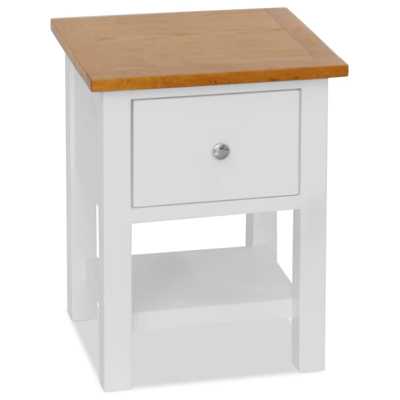 Nachtkastjes 2 st 36x30x47 cm massief eikenhout MeubelReus
