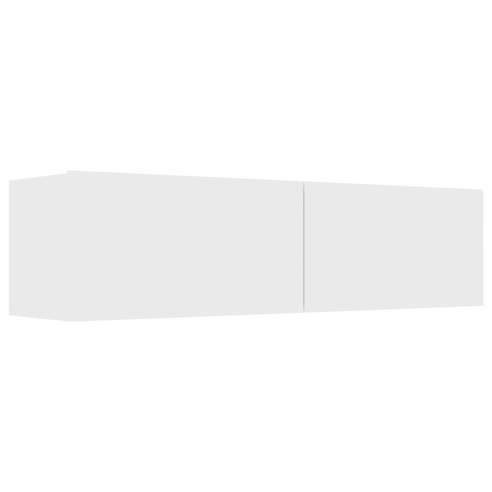 Tv-meubel 120x30x30 cm spaanplaat wit MeubelReus