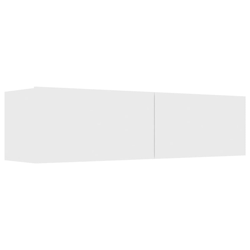 Tv-meubel 120x30x30 cm spaanplaat wit MeubelReus