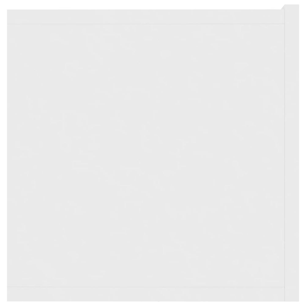Tv-meubel 120x30x30 cm spaanplaat wit MeubelReus