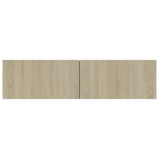 Tv-meubel 120x30x30 cm bewerkt hout sonoma eikenkleurig MeubelReus