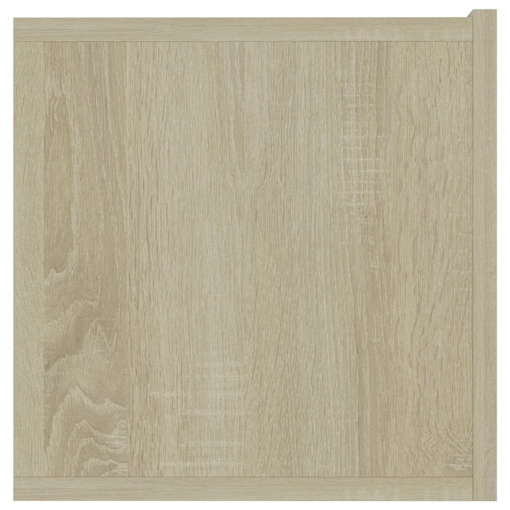 Tv-meubel 120x30x30 cm bewerkt hout sonoma eikenkleurig MeubelReus