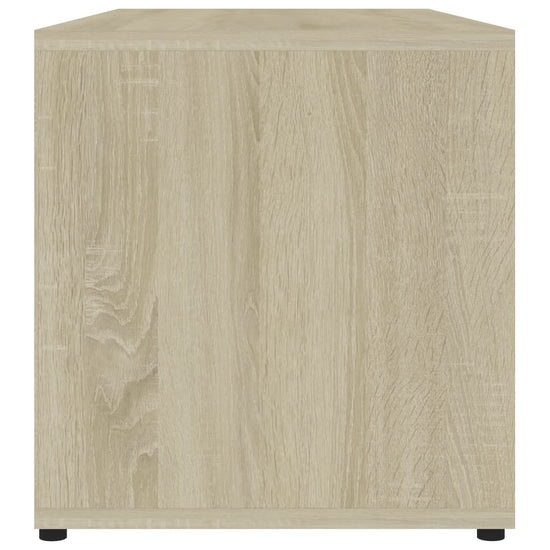 Tv-meubel 80x34x36 cm spaanplaat sonoma eikenkleurig MeubelReus