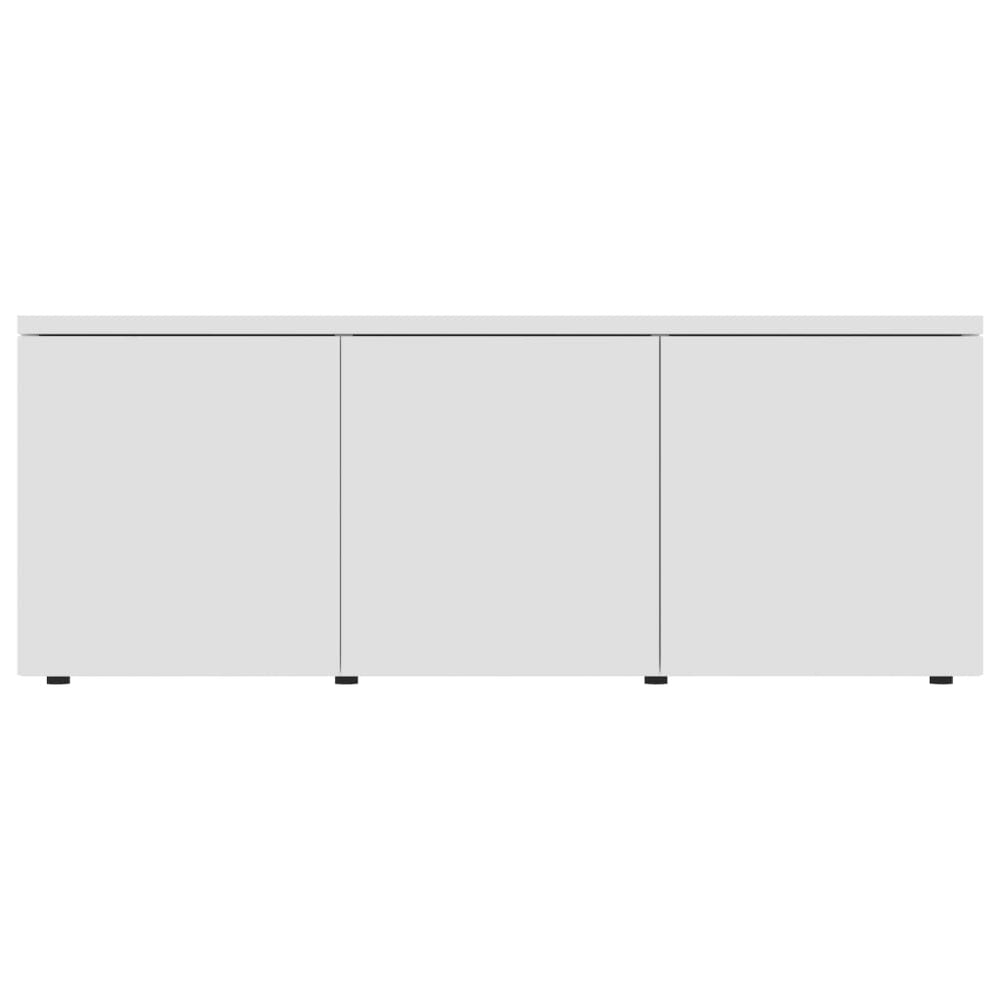 Tv-meubel 80x34x30 cm spaanplaat wit MeubelReus