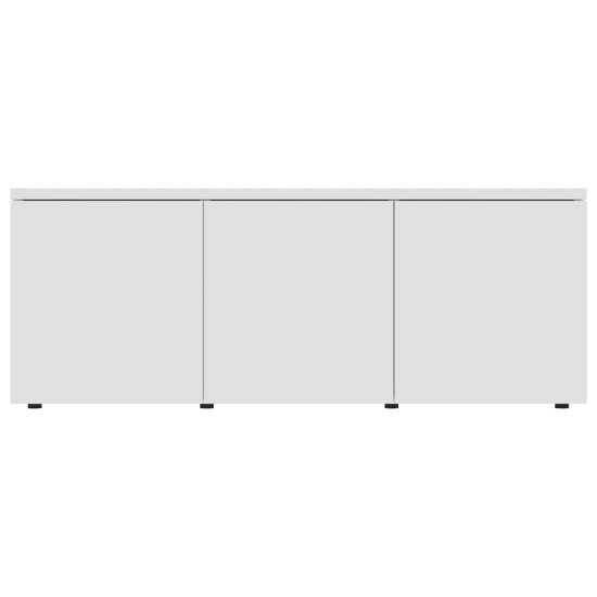 Tv-meubel 80x34x30 cm spaanplaat wit MeubelReus