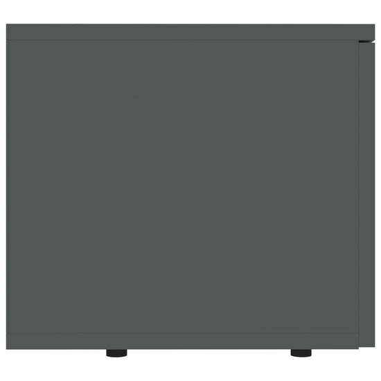 Tv-meubel 80x34x30 cm spaanplaat zwart MeubelReus