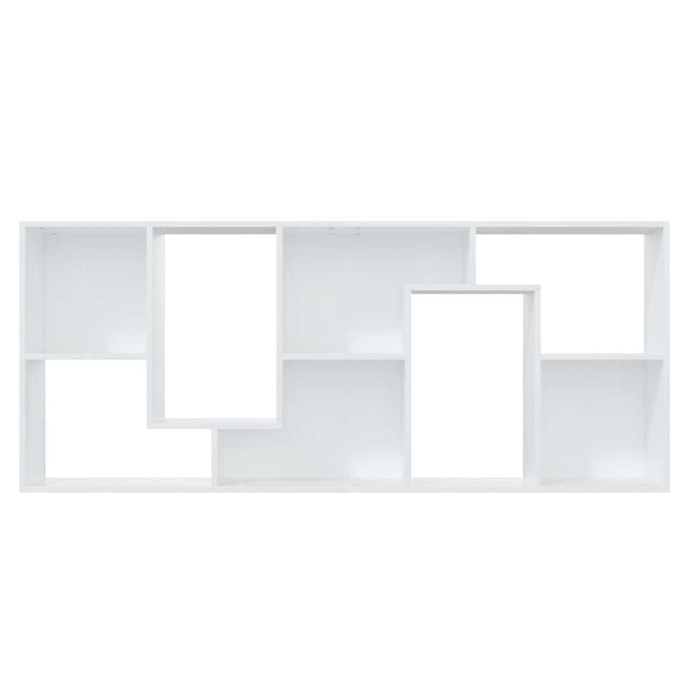 Boekenkast 67x24x161 cm bewerkt hout wit MeubelReus