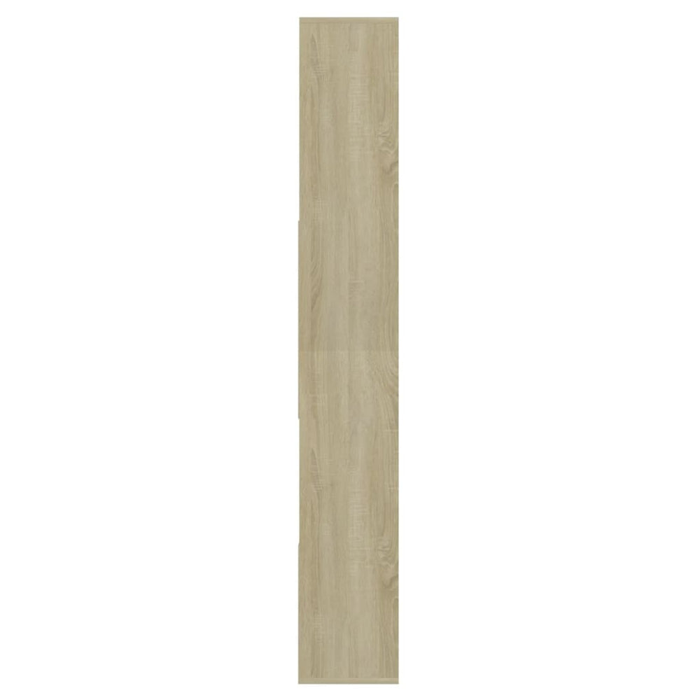 Boekenkast 67x24x161 cm spaanplaat sonoma eikenkleurig MeubelReus