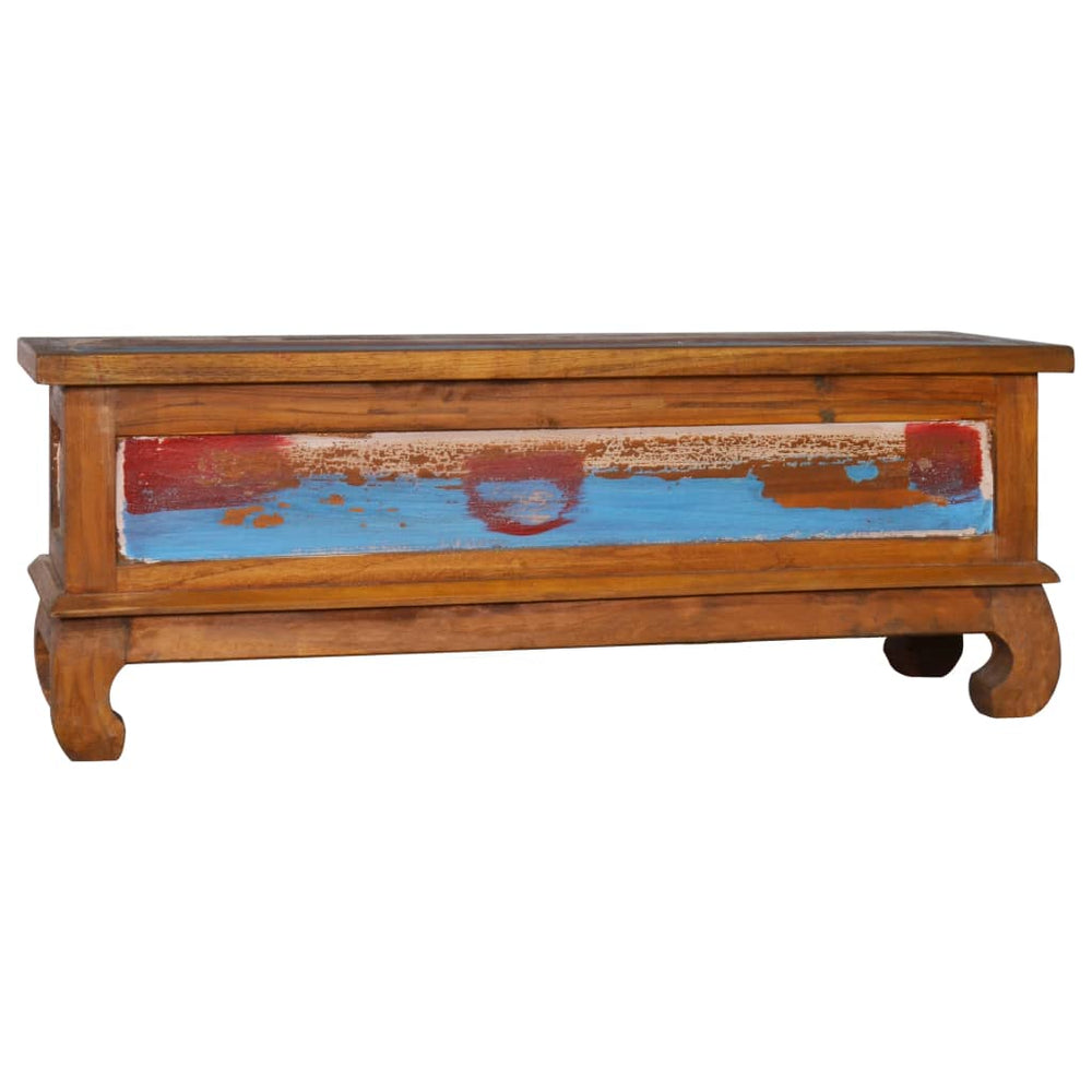 Tv-meubel 110x35x40 cm gerecycled teakhout MeubelReus