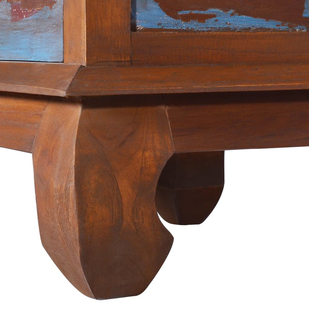 Tv-meubel 110x35x40 cm gerecycled teakhout MeubelReus