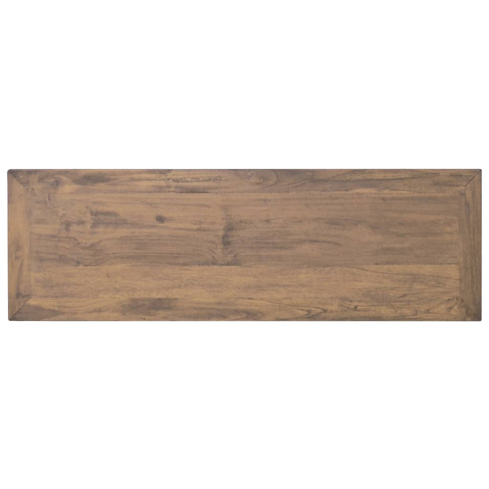 Tv-meubel 110x35x40 cm massief teakhout MeubelReus
