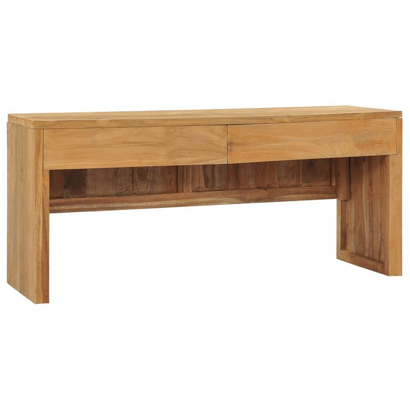 Tv-meubel 100x35x45 cm massief teakhout MeubelReus