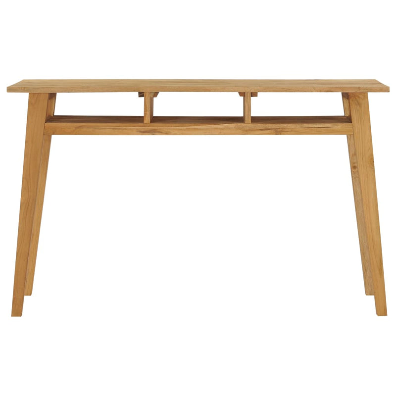 Wandtafel 120x35x75 cm massief teakhout MeubelReus