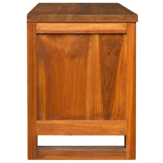 Tv-meubel 110x30x40 cm massief teakhout MeubelReus